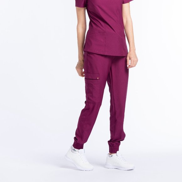 Comfy Master SIERRA Women's 6 Pockets Jogger Scrub - Picture 3 of 10